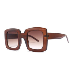 Square Oversized Sunglasses with UV Protection