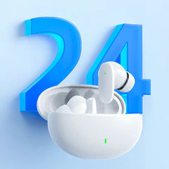 Wireless Earbuds with Microphones and Noise Cancellation