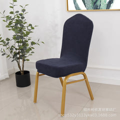 Thick Stretch Corn Pattern Chair Cover for Events