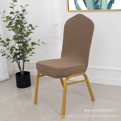 Thick Stretch Corn Pattern Chair Cover for Events