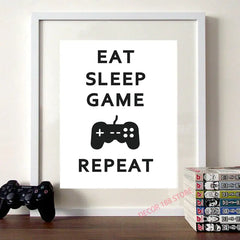 Black & White Game Posters