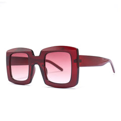 Square Oversized Sunglasses with UV Protection