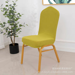 Thick Stretch Corn Pattern Chair Cover for Events
